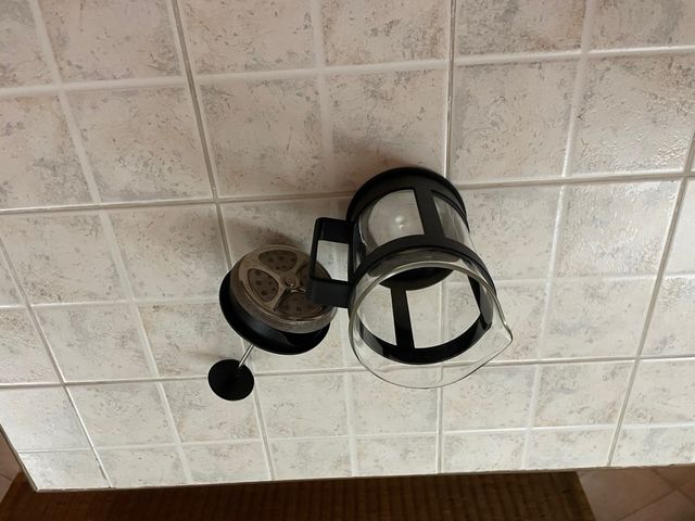 Tisaniera 2 tazze - vetro & metallo