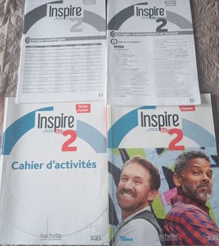 Vendo libros- Inspire 2 Escuela oficial de idiomas