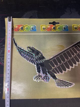 Pegatina Águila Prismática Retro
