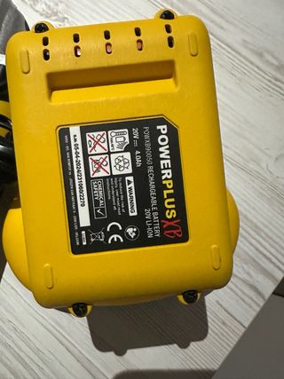 Amoladora angular Powerplus XB 20V