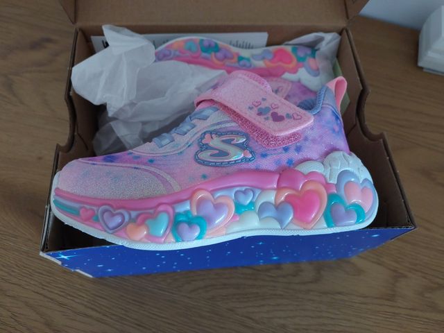 Zapatillas Skechers Heartlights talla 23