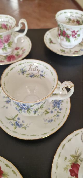 Royal Albert coffee Cups - Fiori
