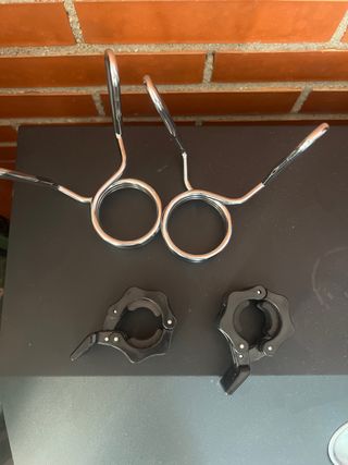 2x Abrazaderas+2x Cierres Barras
