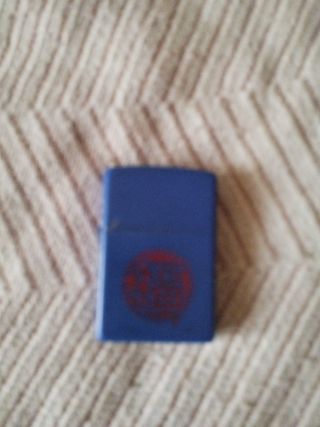 Encendedor Zippo azul