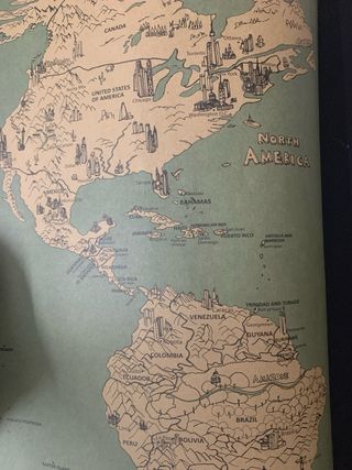 Dmap Vintage Craft Mappa Mondo