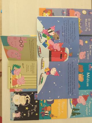 Colección 15 mini libros Peppa pig