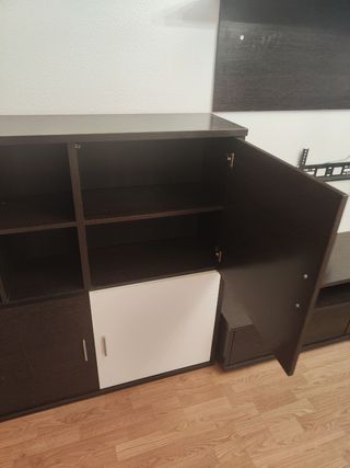 Mueble TV salón - 4 piezas