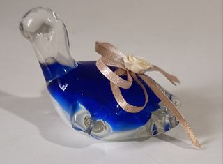 Scultura artistica di tartaruga in vetro di Murano