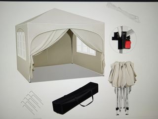 CARPAS 3X3 BEIGE PLEGABLES CON PAREDES-NUEVAS
