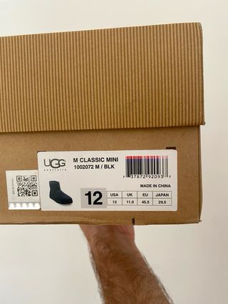 UGG Australia Mini Stivali Uomo - Neri