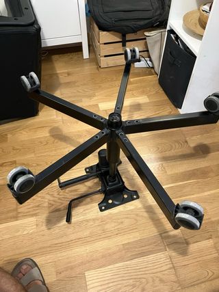 Base giratoria silla oficina - metal