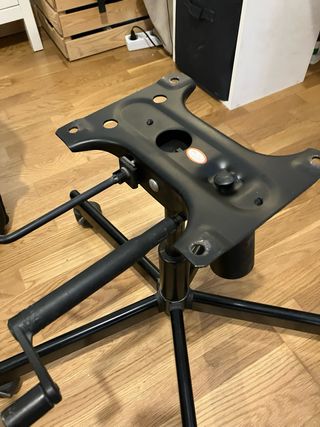 Base giratoria silla oficina - metal