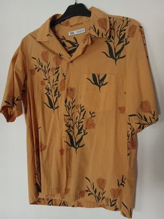 Camisa Zara estampada S