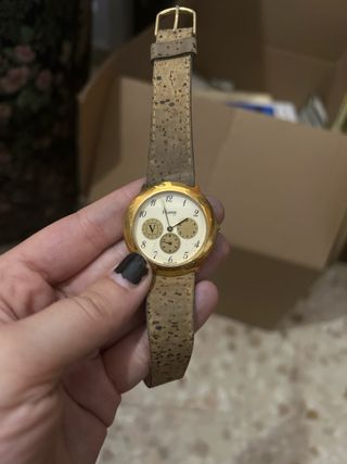 Reloj Viceroy | Cronógrafo Beige/Dorado