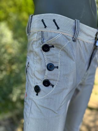Pantaloni Zu Elements a righe tg.38/40