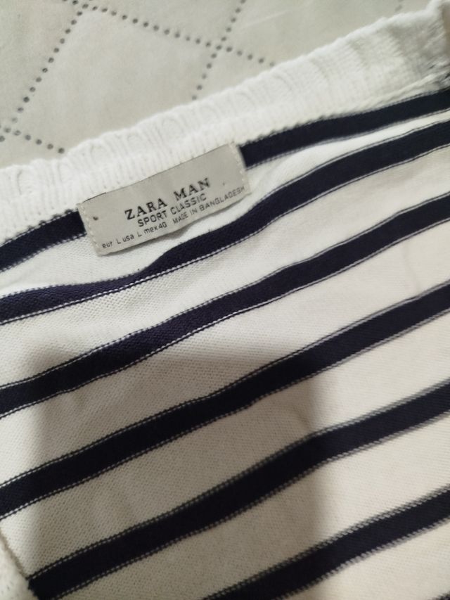 Chaqueta Zara Man rayas L