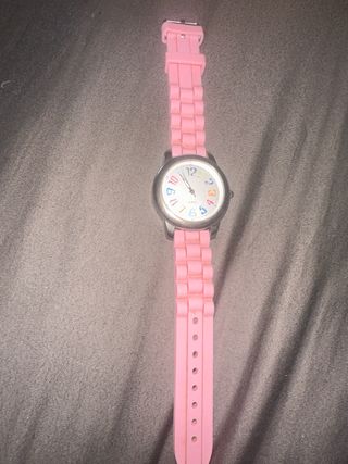 Reloj cuarzo rosa
