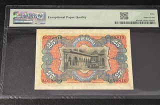 Billete 25 Pesetas España 1907