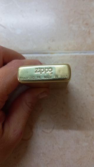 Encendedor Vintage Winchester Dorado