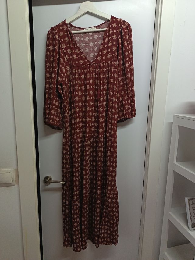 Vestido Pull&Bear marrón