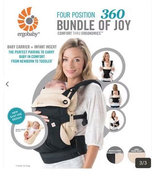 Ergobaby 360 Portabebés + Reductor