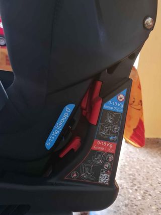 Silla coche bebé Grupo 0/1