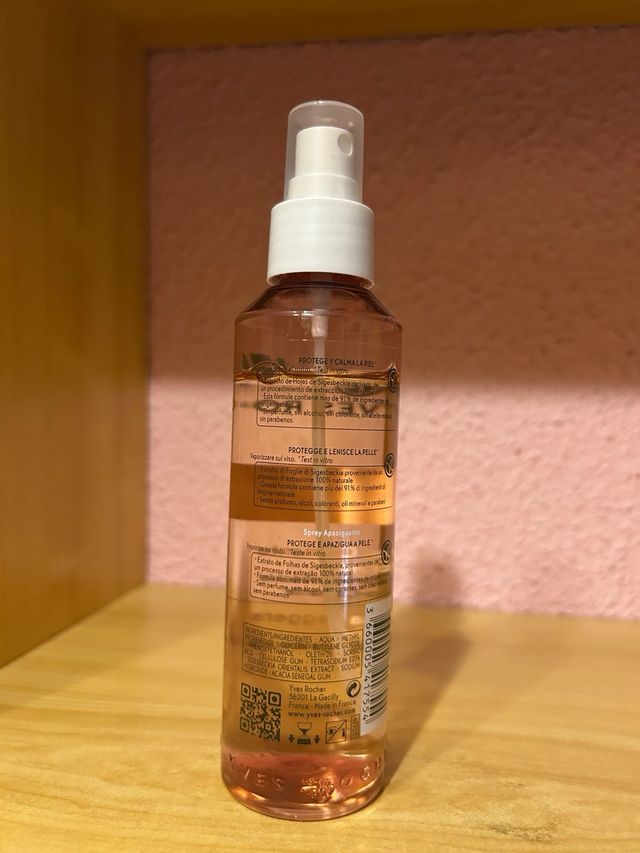 Acqua lenitiva Yves Rocher Sensitive Vévétal