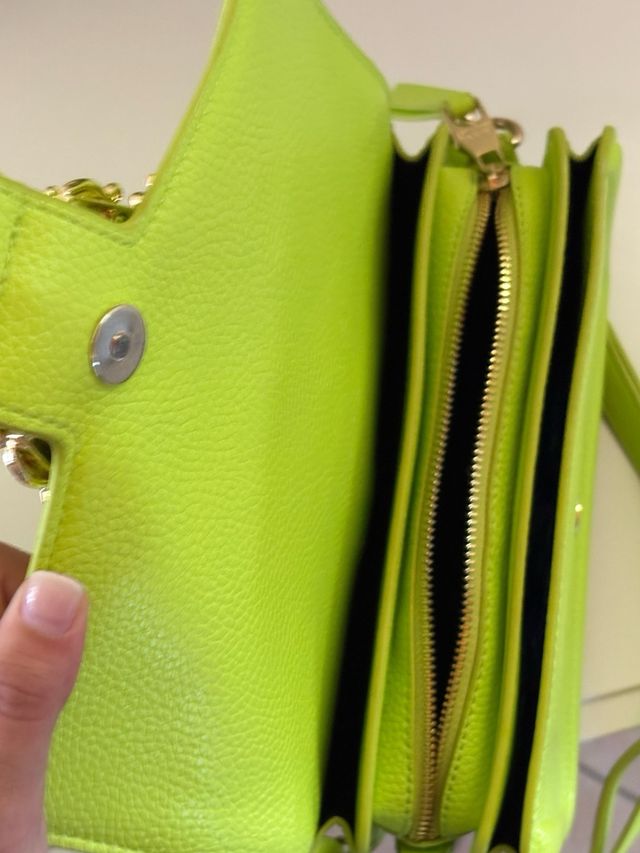 Borsa Versace Jeans Couture verde lime