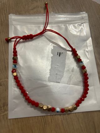 Pulsera ojo turco roja