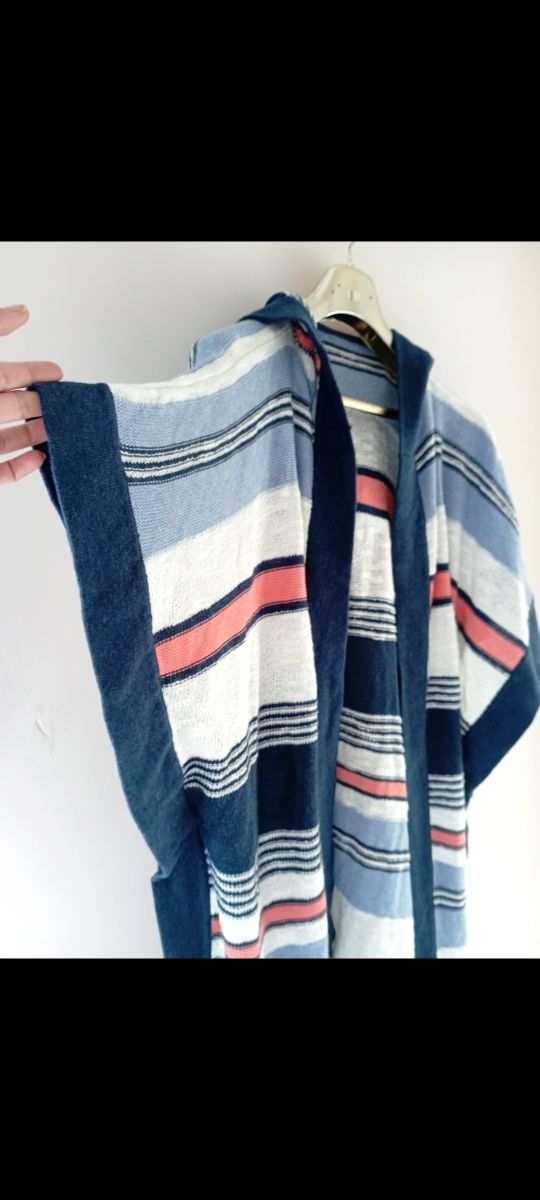 Poncho Náutica azul - C/ Abertura