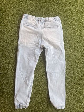 Pantalones Bershka Ajustables - Azul