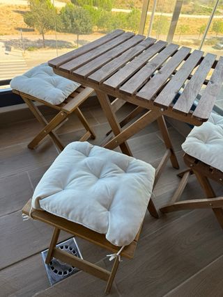 Conjunto terraza de IKEA