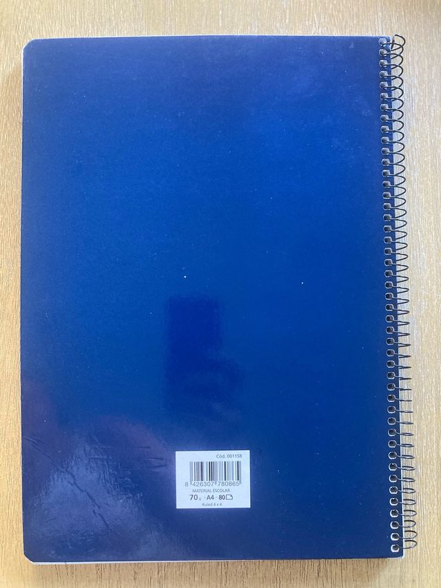 Libreta Campus espiral