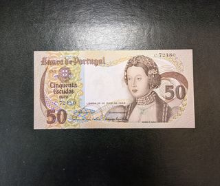 Billete 50 Escudos Portugal 1968