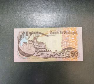 Billete 50 Escudos Portugal 1968
