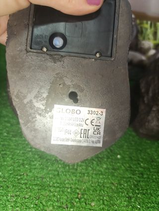 2 Luces solares para jardín - Piedras