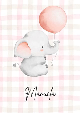 Lámina infantil personalizada 