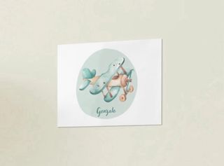 Lámina infantil personalizada 
