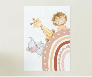 Lámina infantil personalizada 