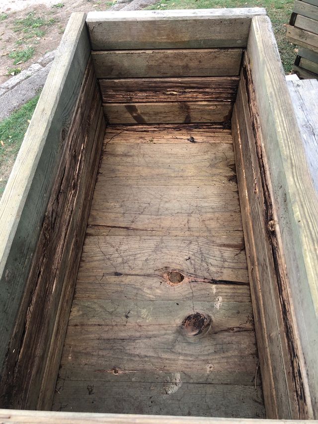 Jardinera exterior madera - Resistente