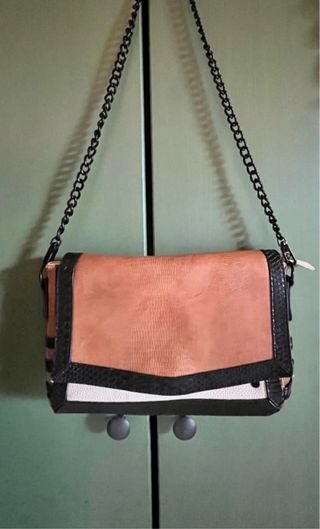 Bolso de hombro piel Italia