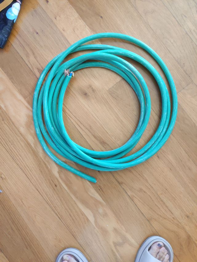 Cable eléctrico 3x16mm2 - Verde