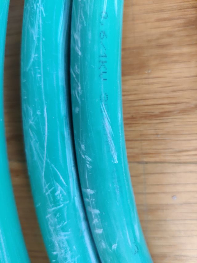 Cable eléctrico 3x16mm2 - Verde