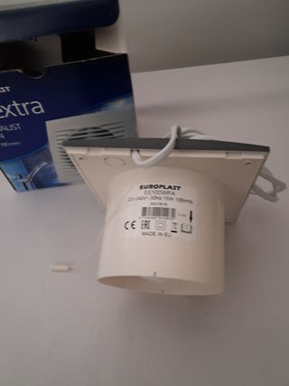 Extractor de baño Europlast 100mm