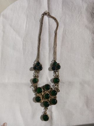 Collana vintage etnica anni '70