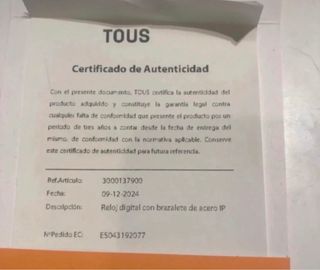 Reloj Tous - Acero iridiscente