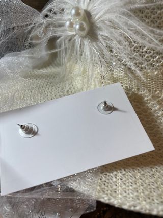 Pendientes Fiesta Novias Plateados y piedras