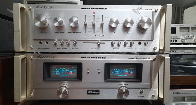 Previo + etapa MARANTZ 3250/170DC de 1977