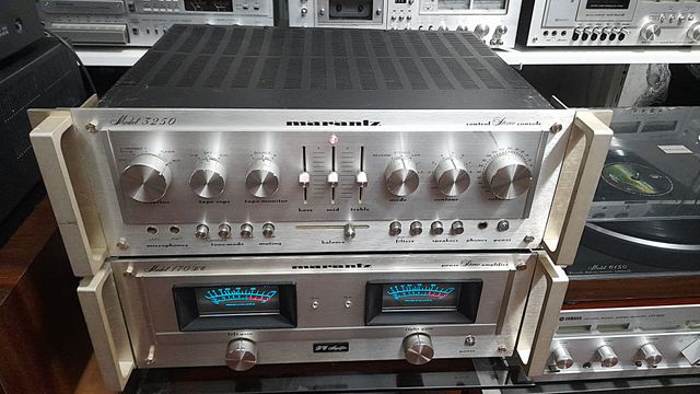 Previo + etapa MARANTZ 3250/170DC de 1977