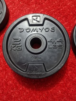 Discos peso 2kg Domyos - 4.4lbs
